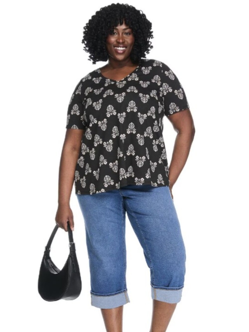 Lane Bryant Women's Plus V-Neck Strappy Swing Top Brand new size 2X